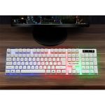 Clavier Semi Mécanique QWERTY - Blanc