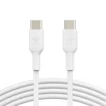CABLE BOOSTCHARGE USB-C VERS USB-C 1M, blanc