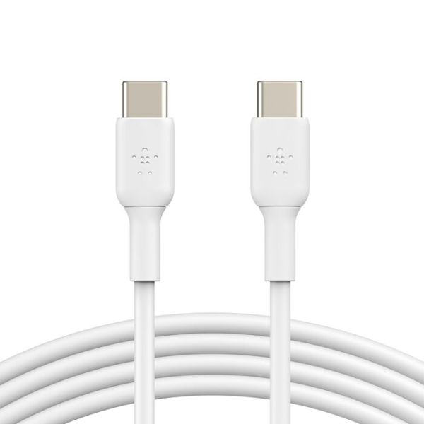 CABLE BOOSTCHARGE USB-C VERS USB-C 1M, blanc