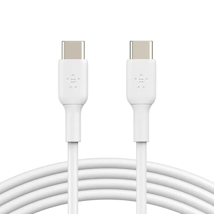 CABLE BOOSTCHARGE USB-C VERS USB-C 1M, blanc