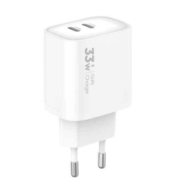 Chargeur Type-C 2 Ports VIDVIE Avec Cable Type-C 33W Fast Charging