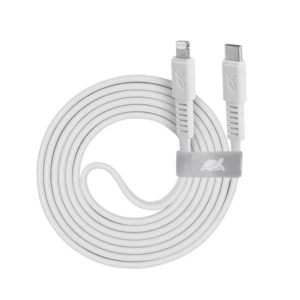 Cable Type-C Vers Lightning RIVACASE 1.2M - White
