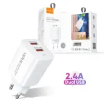 Chargeur VIDVIE 2*Ports USB + Cable Micro-USB 2.4A – Image 2