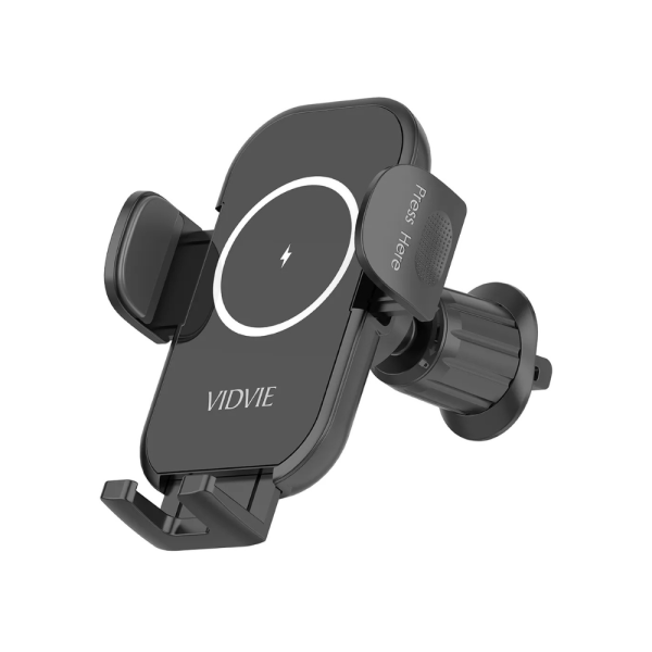 Support Voiture Avec Chargeur Sans Fil 15W