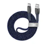 Cable USB-A Vers Type-C RIVACASE 1.2M - Bleu