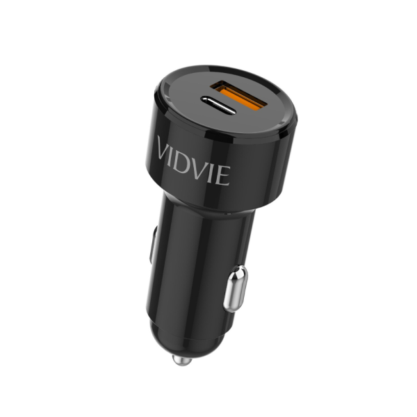 Chargeur Voiture Vidvie Fast Charging 20W Micro-USB 2 Ports