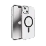 Coque transparent matt MagSafe pour iPhone 13