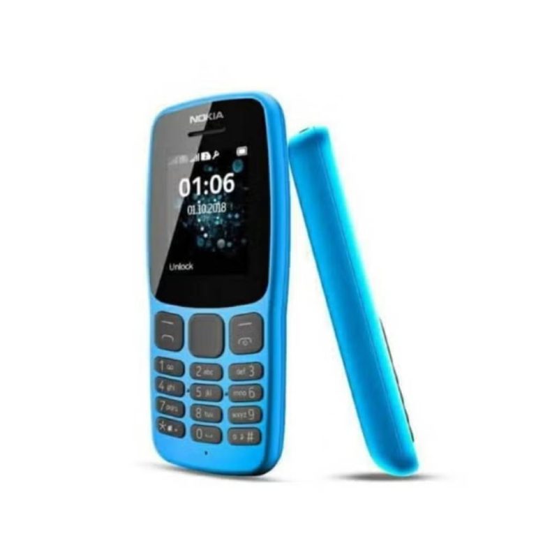 nokia 106 double sim blue