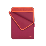 Housse RIVACASE Pour Ordinateur Portable Jusqu'à 13.3"-14" - Burgundy – Image 4