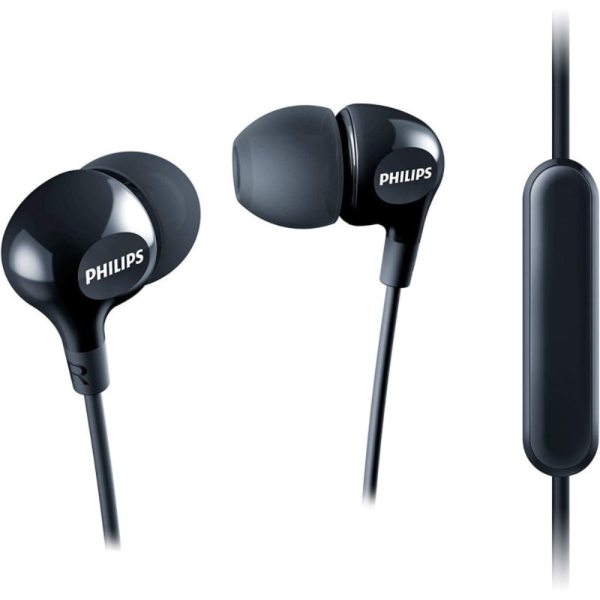 Écouteurs PHILIPS Avec Microphone - Noir