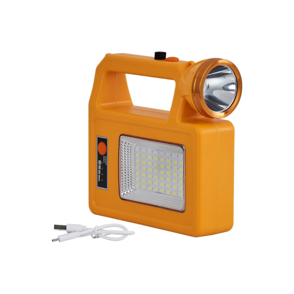 Torche Solaire Rechargable Power Bank 6000mAh