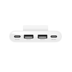 Hub Belkin 2 ports USB-C et 2 ports USB-A 2M - Blanc – Image 2