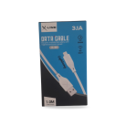 Cable Lightning Vers USB-A X-LINE Fast Charging 1m - Blanc