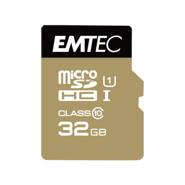 Carte Mémoire 32 Go EMTEC Class 10 Avec Adaptateur