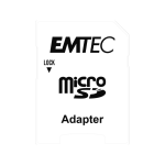 Carte Mémoire 32 Go EMTEC Class 10 Avec Adaptateur – Image 2