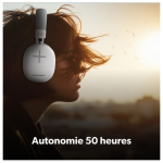 Casque Bluetooth T'nB Bounce Autonomie 50h - Blanc – Image 5
