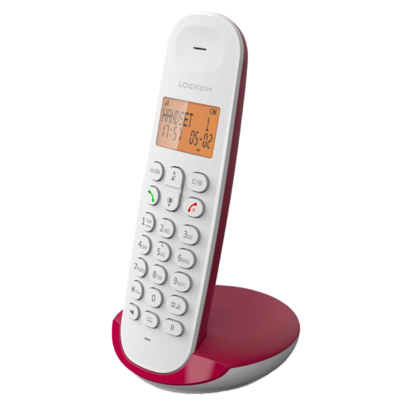 Téléphone Sans Fil Dect Logicom ILOA 150 - Framboise