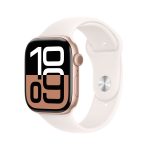 Apple Watch S10 GPS 46mm Rose Gold Al Case With Light Blush Sport Band M/L