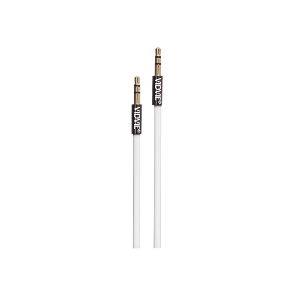 Cable Audio AUX VIDVIE 3.5mm/ 150cm - White