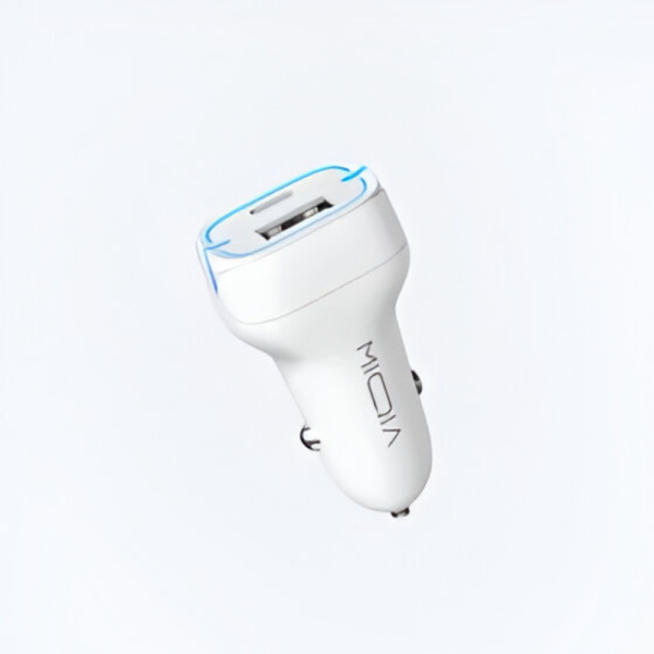 Chargeur Voiture MIQIA Fast Charging 20W Type-C 2 Ports