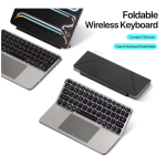 Clavier Bluetooth pliable avec touchpad et Etui - QWERTY – Image 2