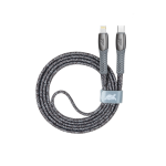 Cable Type-C Vers Lightning RIVACASE 1.2M - Gris