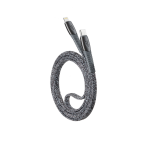 Cable Type-C Vers Lightning RIVACASE 1.2M - Gris – Image 3