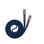Cable Type-C Vers Type-C RIVACASE 1.2M 3 A - Bleu – Image 2