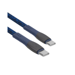 Cable Type-C Vers Type-C RIVACASE 1.2M 3 A - Bleu – Image 4