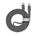 Cable Type-C Vers Type-C RIVACASE 1.2M 3 A - Gris