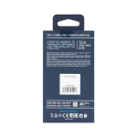 Cable Type-C Vers Type-C RIVACASE 1.2M 3 A - Gris – Image 8