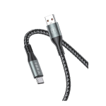 Cable Type-C Vers USB-A TERA  Extra Strong 1m - Noir