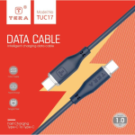 Cable USB-C Vers USB-C TERA Fast 1m - Noir – Image 2