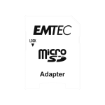 Carte Mémoire 16 Go EMTEC Class 10 Avec Adaptateur – Image 3