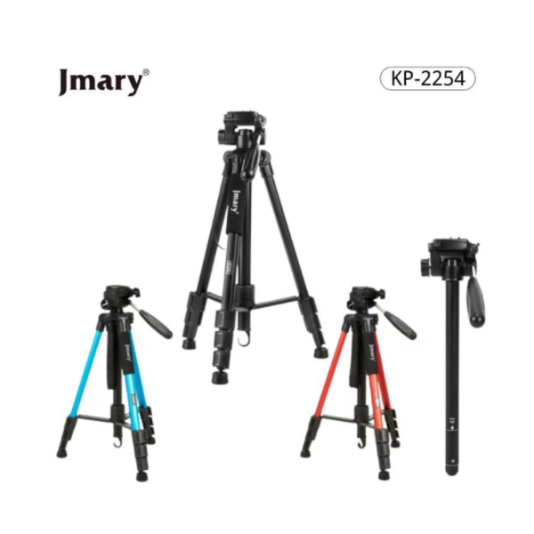 Trépied 2en1 Jmary KP-2254 165 Cm pour caméras et smartphones