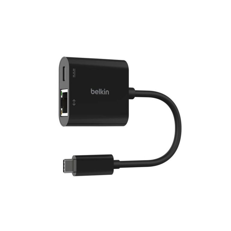 Adaptateur Belkin USB-C Vers Ethernet + Recharge 100W