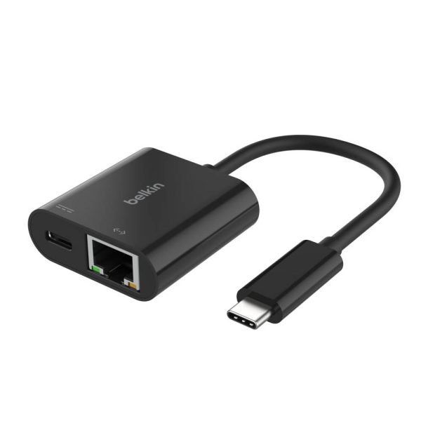 Adaptateur Belkin USB-C Vers Ethernet + Recharge 100W