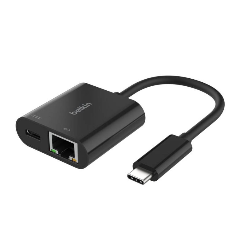 Adaptateur Belkin USB-C Vers Ethernet + Recharge 100W
