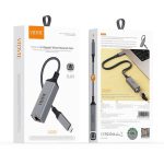 Adaptateur Type-C Vers Ethernet RJ45 Vidvie Gris
