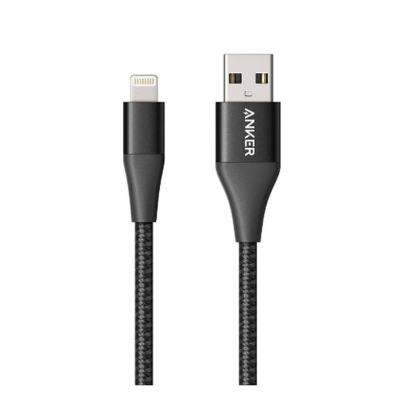 câble USB-A vers Lightning Anker 0.9 m noir A8812H11