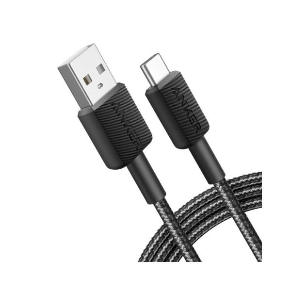 cable USB-A Vers USB-C Anker 1.8M noir