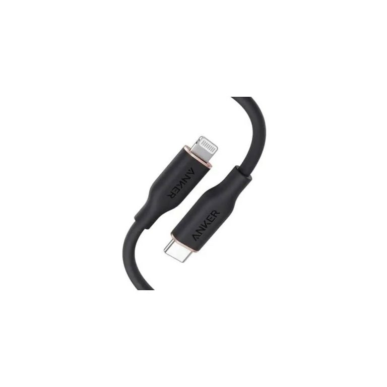cable USB-C vers Lightning Anker 1.8m noir