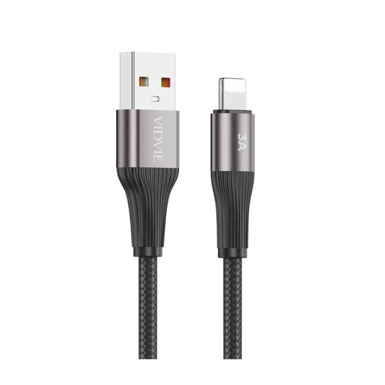 Cable Vidvie USB Vers Lightning 2M 3A