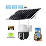 Caméra de Surveillance Solaire 4G V380 Pro