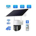 Caméra de Surveillance Solaire 4G V380 Pro