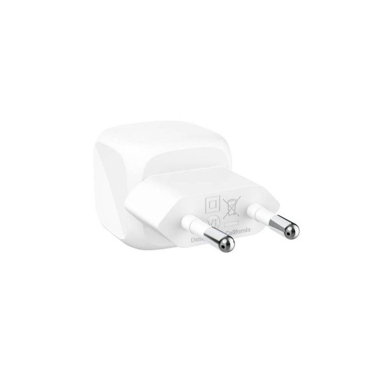 Chargeur Rapide Secteur Belkin USB-C 20W Blanc