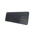 clavier bluetooth avec pave tactile logitech k400 plus noir prix tunisie