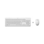 Clavier + Souris Sans fil HP Blanc