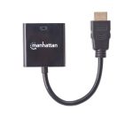 convertisseur hdmi vers vga manhatta noir