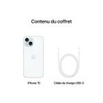 iphone 15 128go bleu